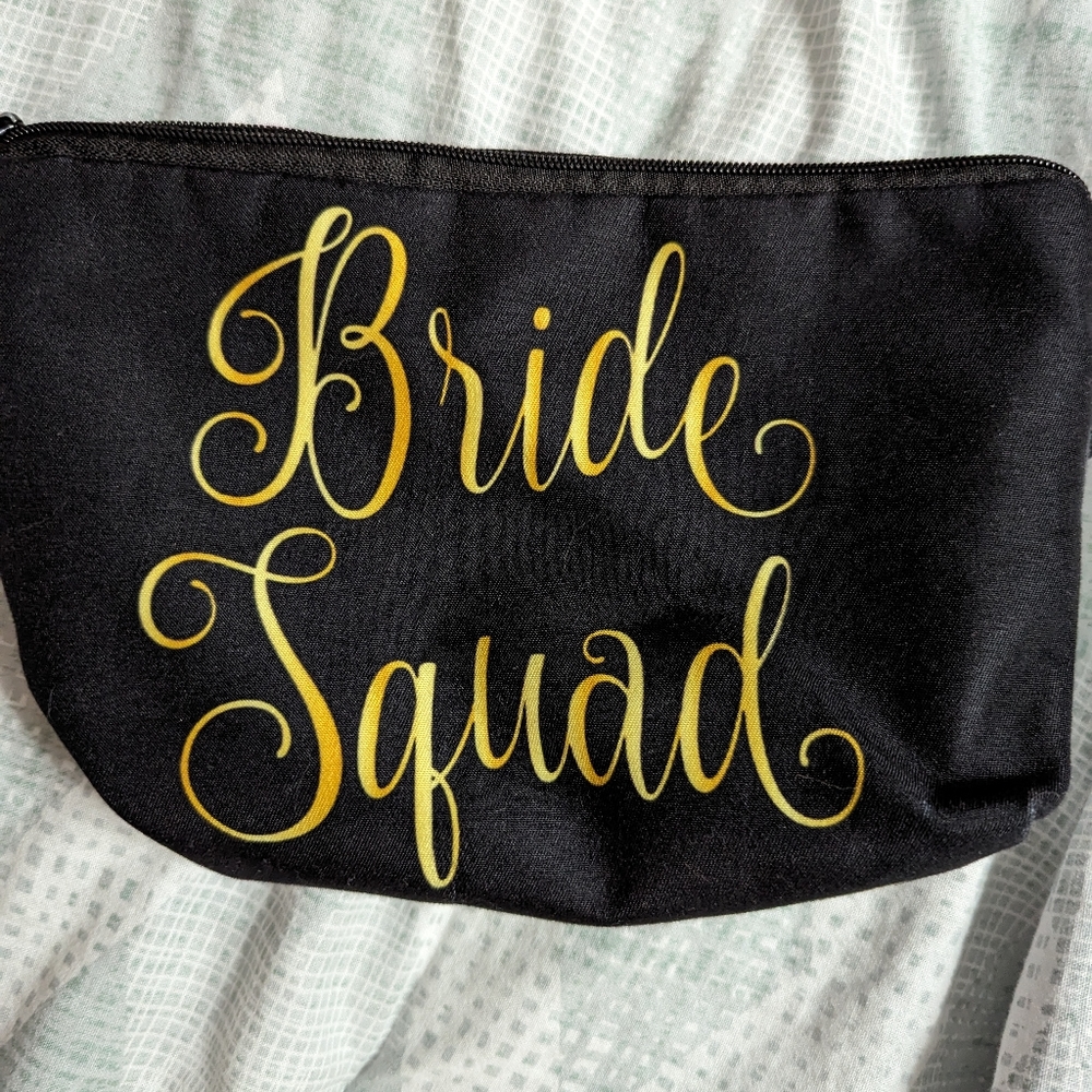 Bride Squad Makeup Bag